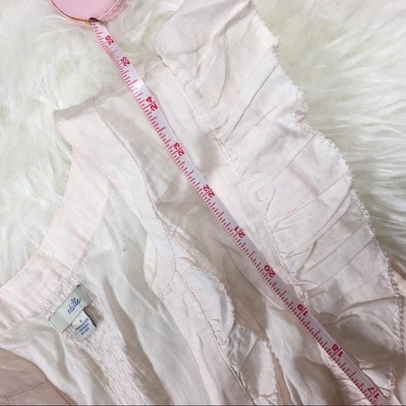 Odille for Anthro Ruffle Cap Sleeve Blouse - Picture 5 of 6